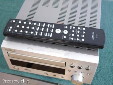 Śliczna wieża Denon RCD-M37 pilot USB mp3 CD Rds AUX sprawna.  DOSTAWA