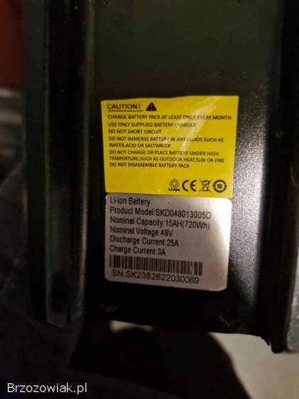 Rower elektryczny Niubility b26