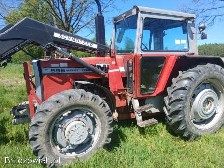 Massey ferguson 595MK2 z turem