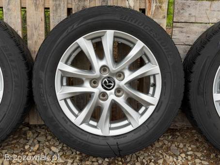 Koła 5x114,  3 R16 Mazda 6,  5J ET50 67,  1 + 205/60 Bridgestone GRATIS