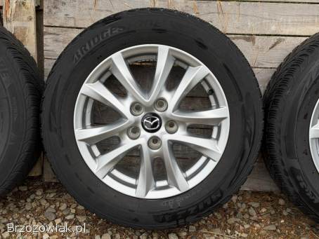 Koła 5x114,  3 R16 Mazda 6,  5J ET50 67,  1 + 205/60 Bridgestone GRATIS