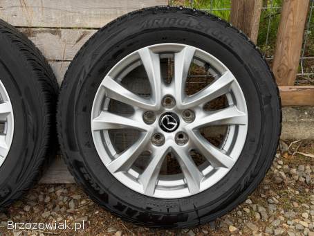 Koła 5x114,  3 R16 Mazda 6,  5J ET50 67,  1 + 205/60 Bridgestone GRATIS
