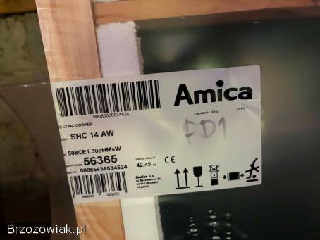 Kuchenka wolnostojąca AMICA z płytą ceramiczną