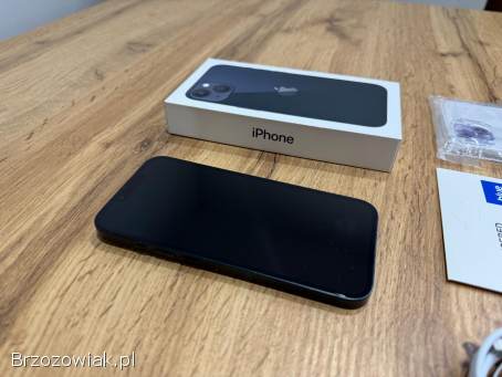 Okazja!  Iphone 13 -  Midnight!  Bateria 100!  Gwarancja!  Super Stan!