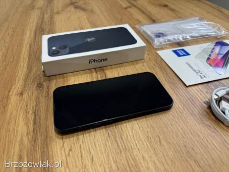 Okazja!  Iphone 13 -  Midnight!  Bateria 100!  Gwarancja!  Super Stan!