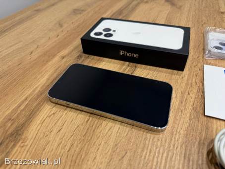 Okazja!  Iphone 13 Pro Biały/Srebrny!  Bateria 100 Gwarancja!  Super Stan!