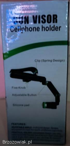 Uchwyt na telefon Sun Visor Cellphone Holder