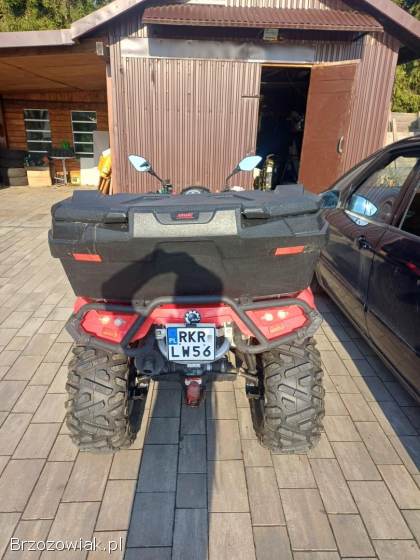 Can am outlander 650 zarejestrowany