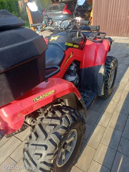 Can am outlander 650 zarejestrowany