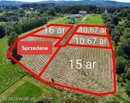 Działka z warunkami zabudowy Machnówka 38-457