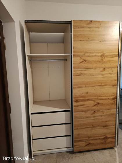 Szafa z lustrem BRW 153x60x219