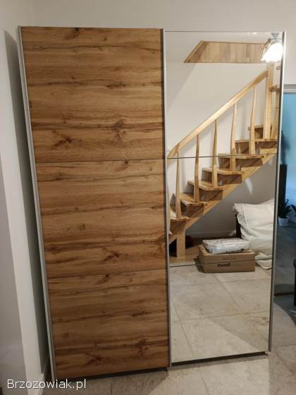 Szafa z lustrem BRW 153x60x219