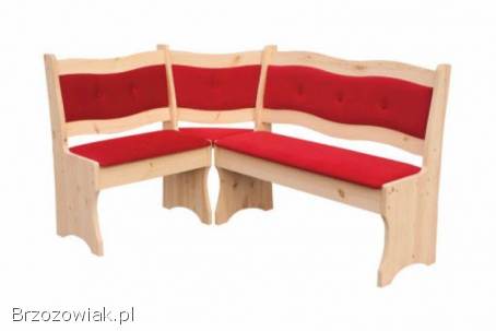 Narożnik kuchenny + stół drewno sosnowe