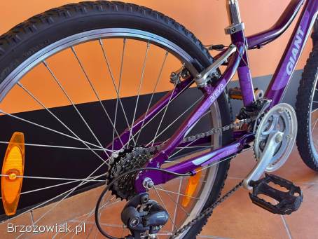 Rower dziecięcy GIANT 24” / Aluminium / 3x7 Shimano / Wysyłka