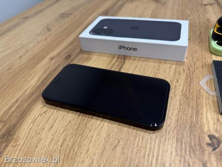 Okazja!  Iphone 16 -  Czarny!  Rewelacyjny Stan!  Polecam!  Gwarancja!