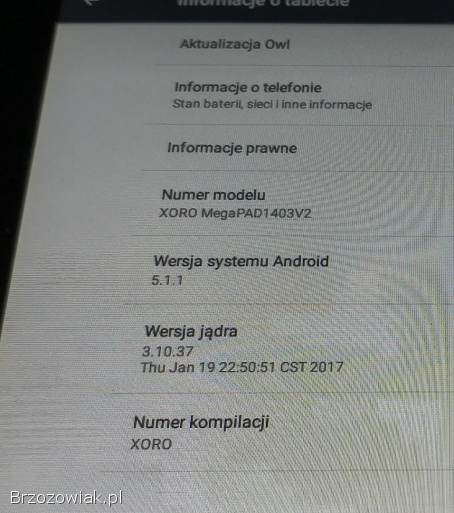 Xoro MegaPAD 1403 v2 16GB Wi-Fi Czarny
