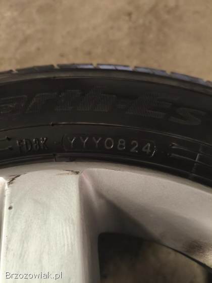 4x felga aluminiowa z oponami letnimi r16
