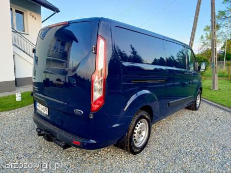 Ford Transit Custom 2019r automat długi Long Doinwestowany gotowy do pracy.