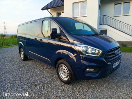Ford Transit Custom 2019r automat długi Long Doinwestowany gotowy do pracy.