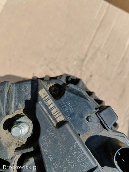 Alternator Bosch 120A 028903028E Audi A38L/VW/Seat/Skoda 1.  9 TDI