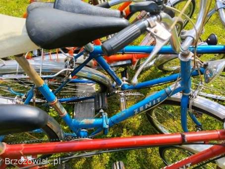 Pakiet starych rowerów Romet