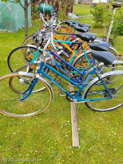 Pakiet starych rowerów Romet