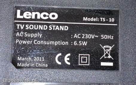 Lenco TS-10 Speaker Bar 2.  1