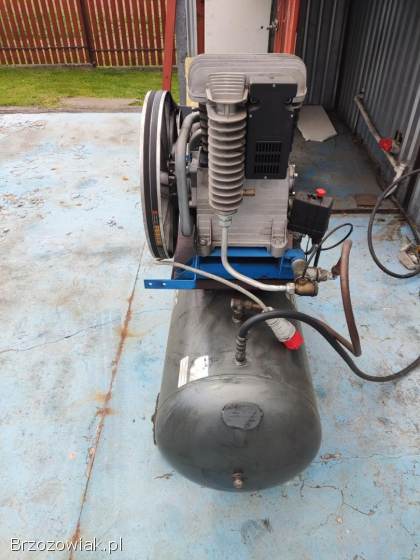 Kompresor tłokowy 200L 5.  5 kW 400V – sprawny,  mocny warsztatowy