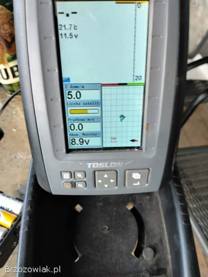 ŁÓDKA ZANĘTOWA GPS + TOSLON + MOCNE AKUMULATORY – STAN IDEALNY