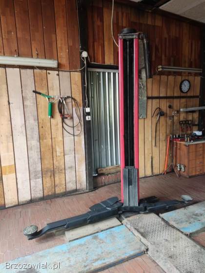 Podnośnik dwukolumnowy CAR-LIFT SDO-2,  5/E 2,  5T śrubowy na ramie + DTR,  sprawny