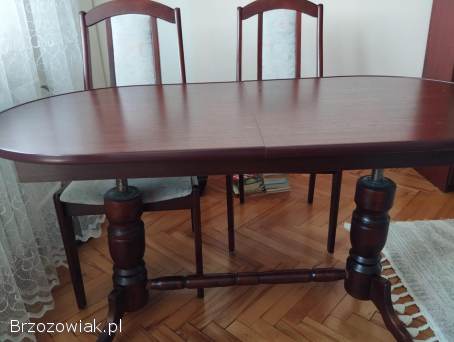 Witryna mahoń wys.  210 cm