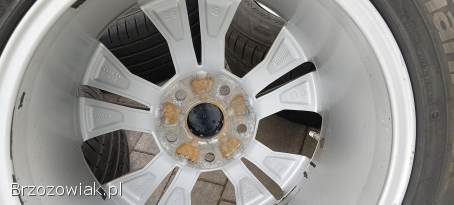 4 koła ALUFELGI 17 oryg VW PASSAT 5x112 + opony lato HANKOK