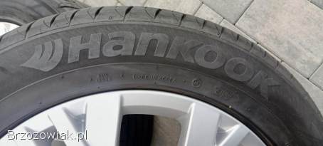 4 koła ALUFELGI 17 oryg VW PASSAT 5x112 + opony lato HANKOK