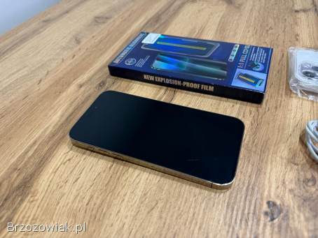 Okazja!  Iphone 14 Pro Max!  Złoty!  Super stan!  Kondycja Bat 100!