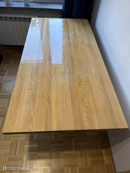 Stół dębowy 180x90 solidne wykonanie