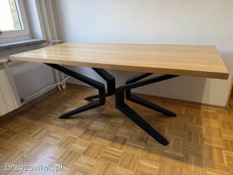 Stół dębowy 180x90 solidne wykonanie