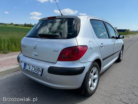 Peugeot 307 1.  4B+LPG 75km 2003