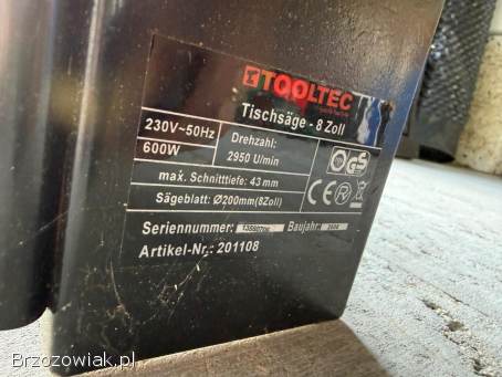 Piła stołowa Tooltec 600W