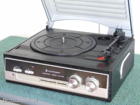 Gramofon z radiem głośniki sprawny WYSYŁKA.
