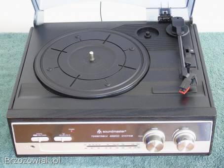 Gramofon z radiem głośniki sprawny WYSYŁKA.