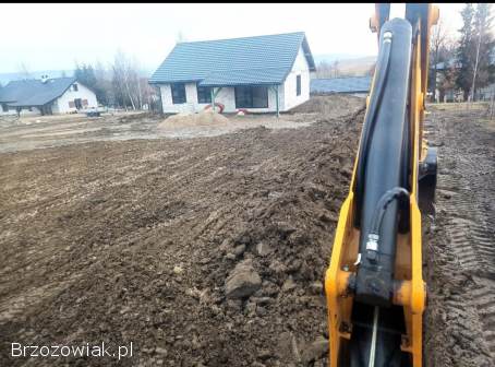Usługi koparko -  ładowarką i minikoparką