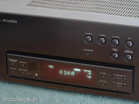 Japoński amplituner Pioneer SX-205 RDS 370 wat sprawny.  DOSTAWA