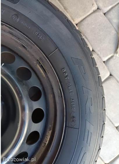 Felgi stalowe 15 opel corsa z oponami letnimi