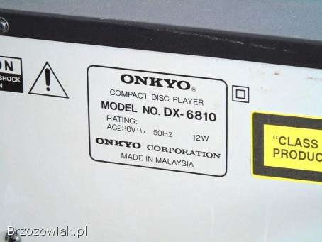 CD Onkyo DX-6810 sprawny i ładny.  WYSYŁKA.