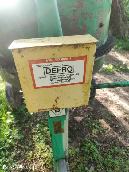 Betoniarka DEFRO 150L