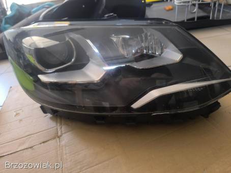 Oryginalna Lampa Prawa Bi-Xenon LED Skrętna VW Sharan 7N 10-15r.  ładna