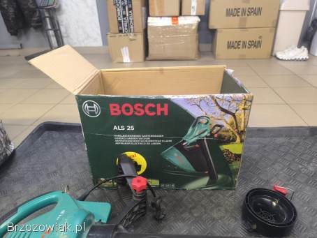 Odkurzacz i dmuchawa do liści Bosch ALS 25 (2500W) – kompletny zestaw w kartonie