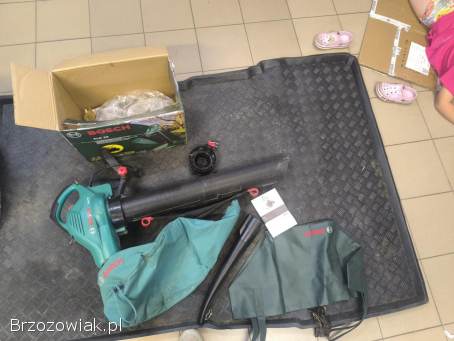 Odkurzacz i dmuchawa do liści Bosch ALS 25 (2500W) – kompletny zestaw w kartonie