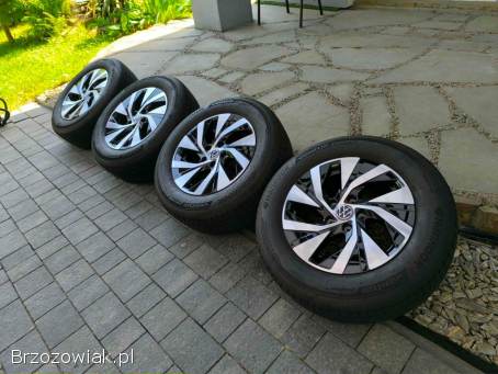 Alufelgi 16 5x112 opony letnie 225/60R16 VW T-Roc Bilbao koła NOWE