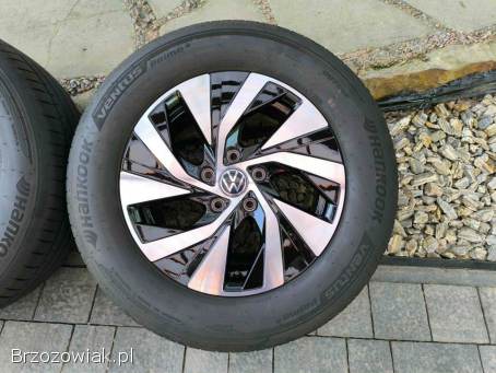 Alufelgi 16 5x112 opony letnie 225/60R16 VW T-Roc Bilbao koła NOWE